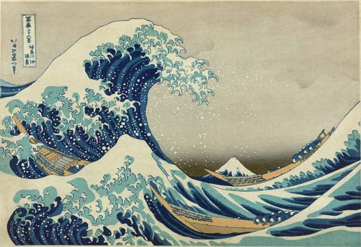 The Great Wave off Kanagawa — Katsushika Hokusai, c. 1831