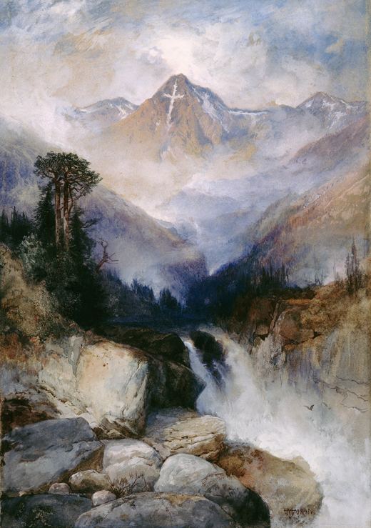 Mountain of the Holy Cross, Colorado — Thomas Moran, 1890