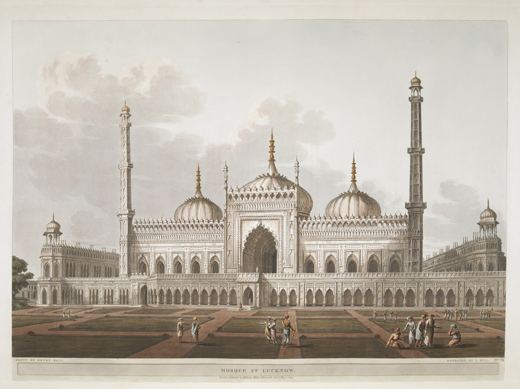 Mosque at Lucknow — Henry Salt, 1809
