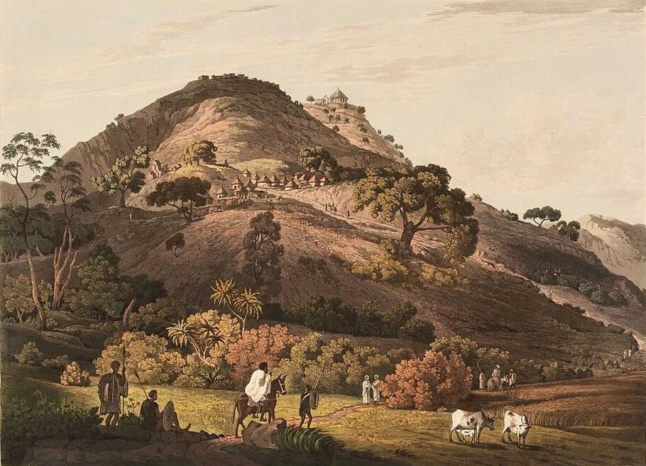 Mucculla in Abyssinia by Henry Salt, 1809, drawn at Tigray, Ethiopia