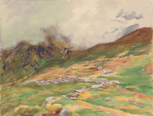 Autumn on the Simplon — John Singer Sargent, 1909–1911