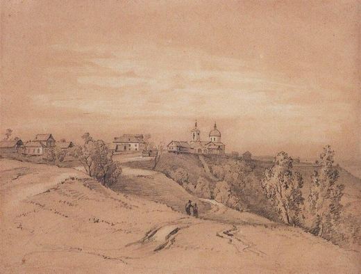 Turons dels Pardals prop de Moscou — Aleksei Savràssov, dècada de 1850