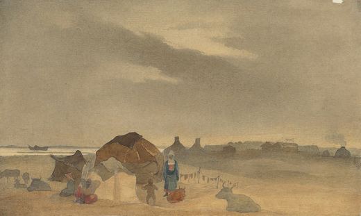 Kazakh Settlement on Kosaral Island — Taras Shevchenko, October 1848