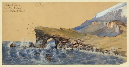 Natural Bridge near Portland Point — Bayard Taylor, 1862