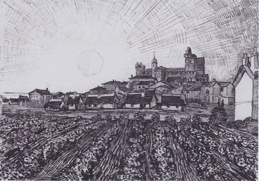 Saintes-Maries — Van Gogh, 1888