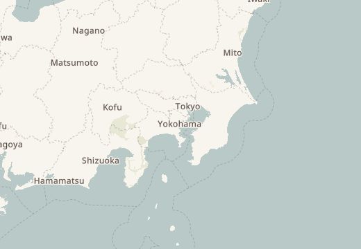 Map around Off Kanagawa, Japan